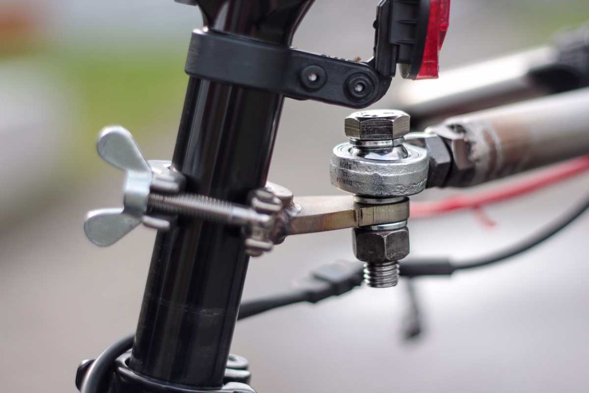 remorque La Charrette avec tige de selle