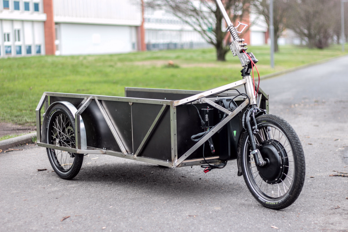 remorque la charrette électrique